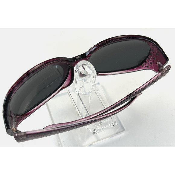Polarized Women's Dark Burgundy w/ SilverRhinestones H0008 FRAMES ONLY - Picture 8 of 12